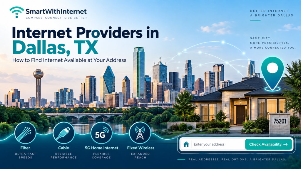 Internet providers in Dallas TX