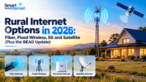 Rural Internet Options 2026: Fiber, 5G, Satellite & BEAD